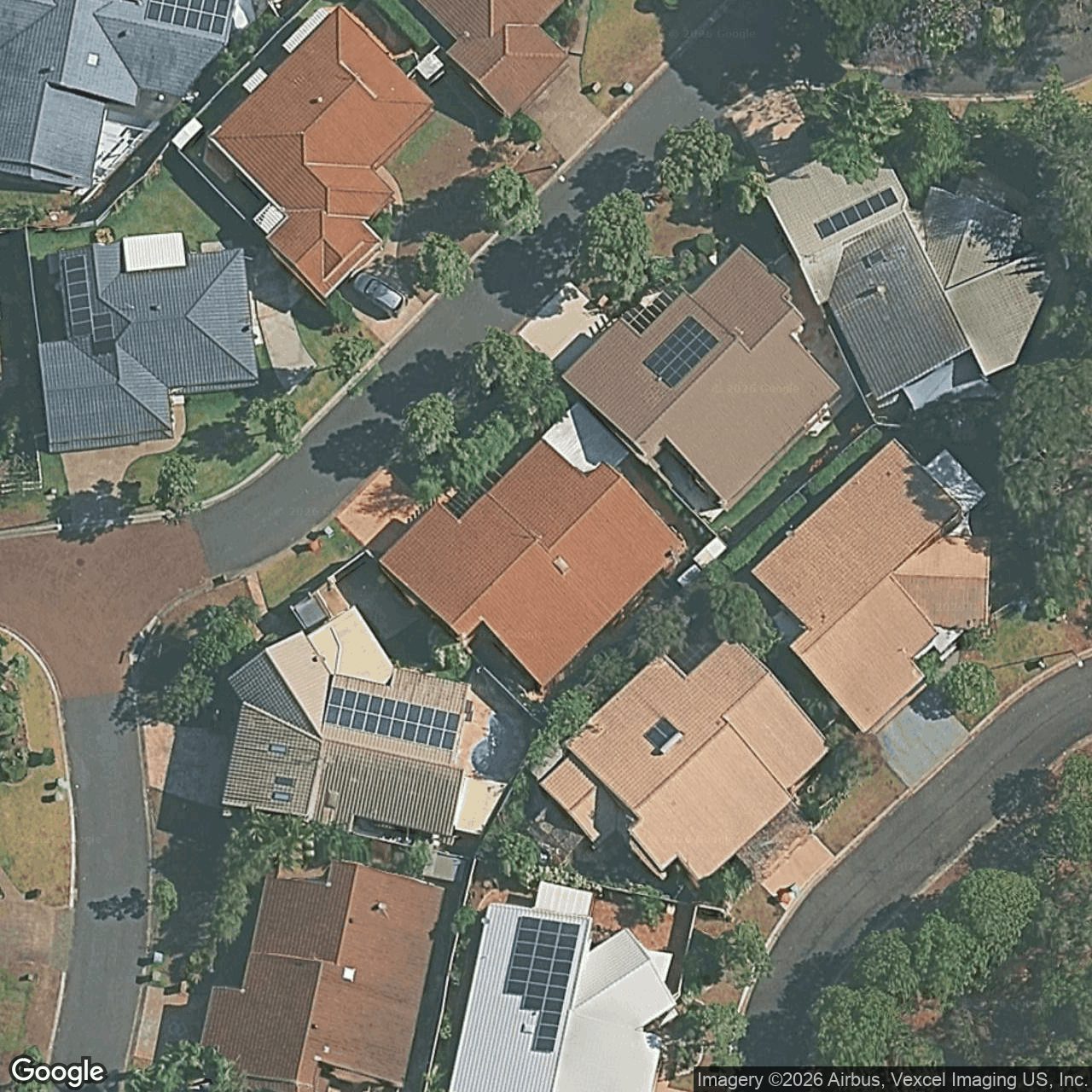 Aerial view of 7 Birkdale Street, Robina QLD 4226