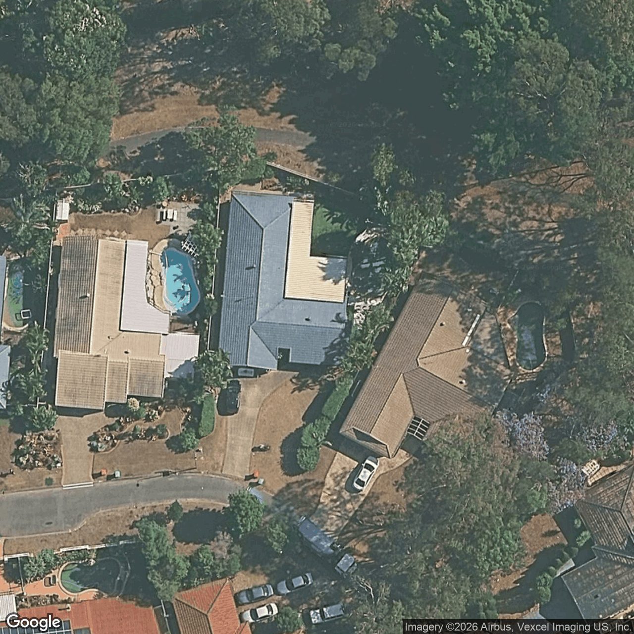 Aerial view of 9 Cranbourne Court, Robina QLD 4226