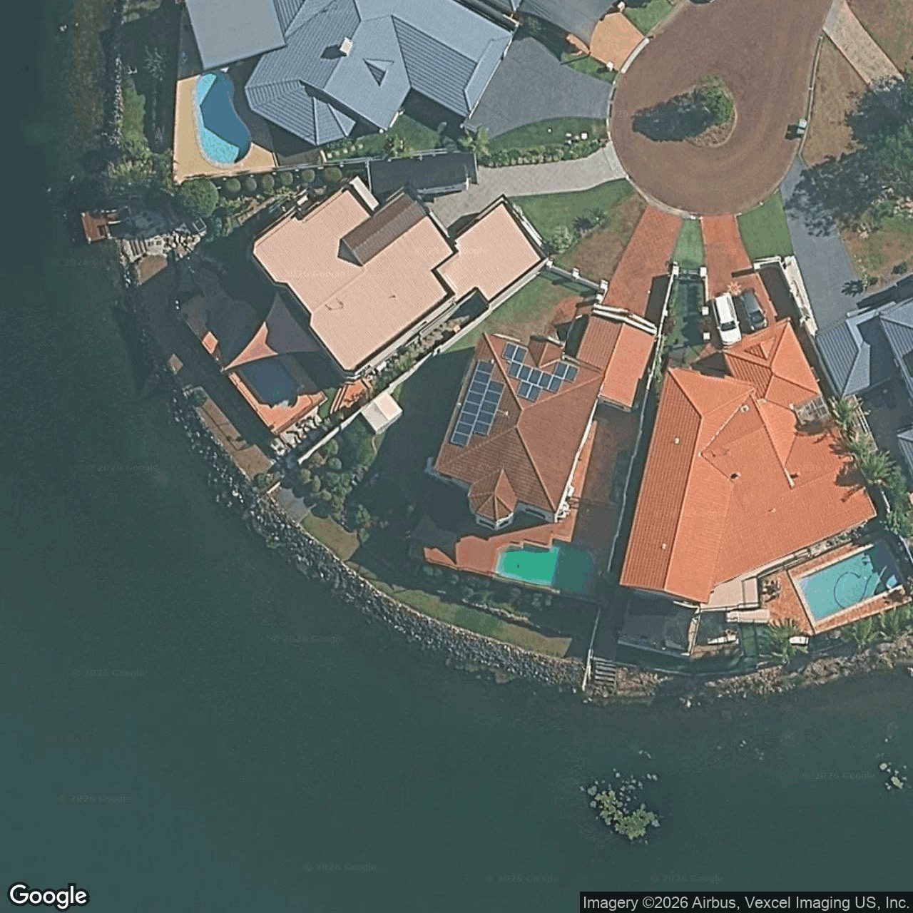 Aerial view of 14 Malvern Place, Robina QLD 4226