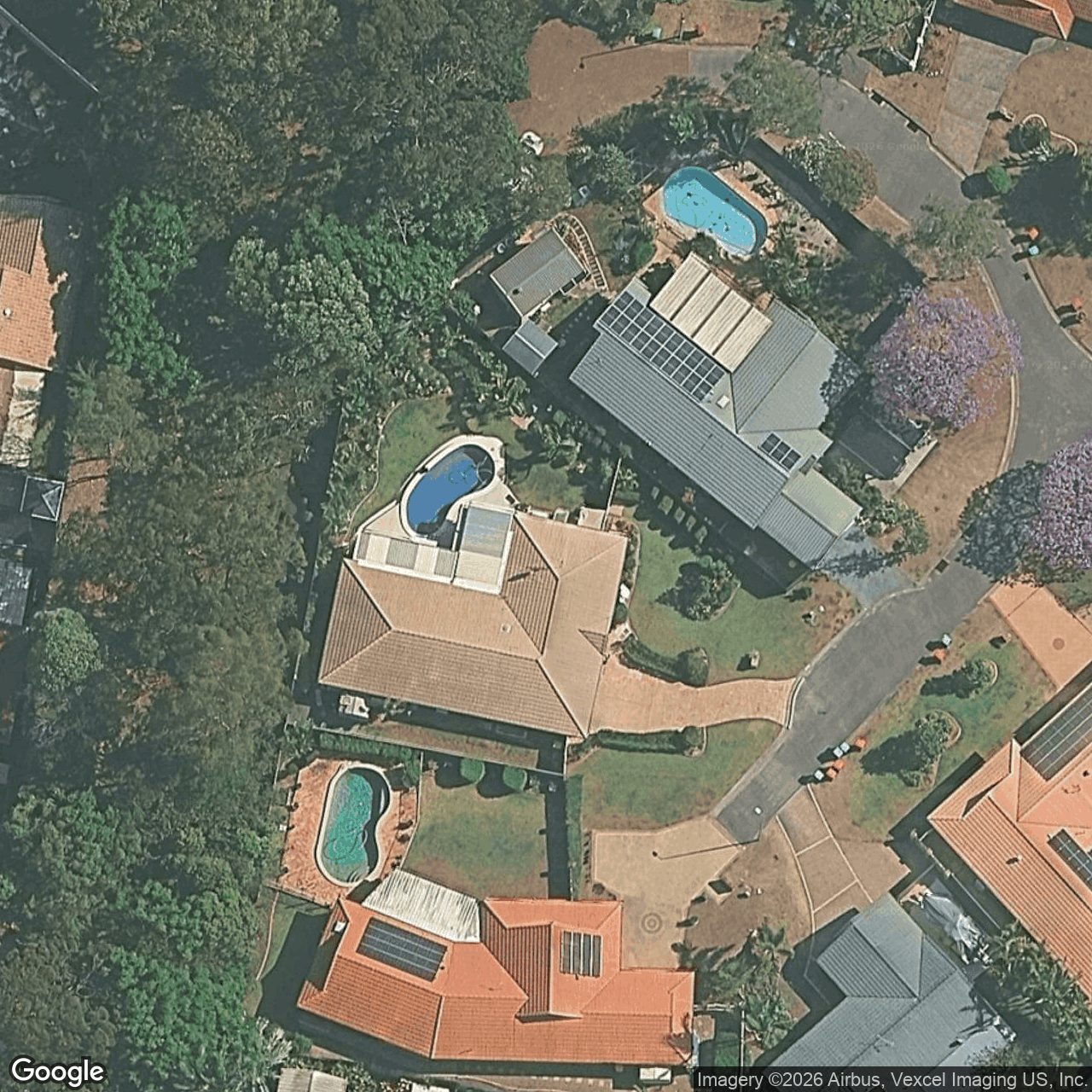 Aerial view of 14 Cranbourne Court, Robina QLD 4226