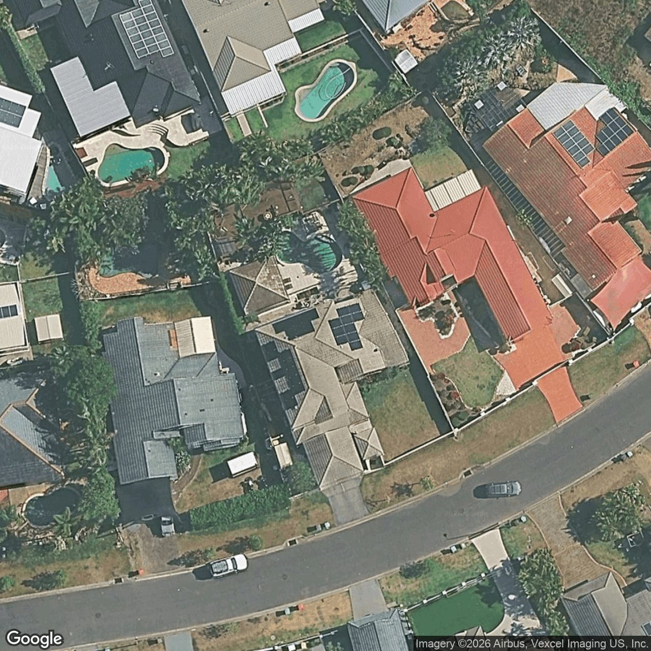 Aerial view of 93 Camberwell Circuit, Robina QLD 4226