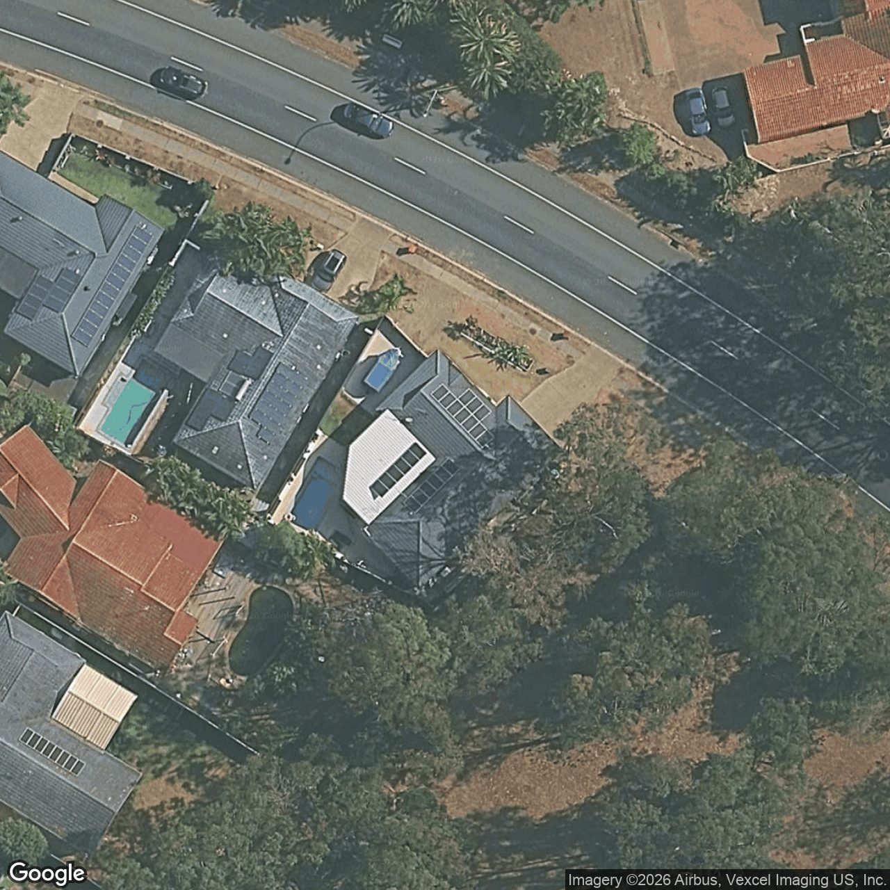 Aerial view of 43 Ron Penhaligon Way, Robina QLD 4226