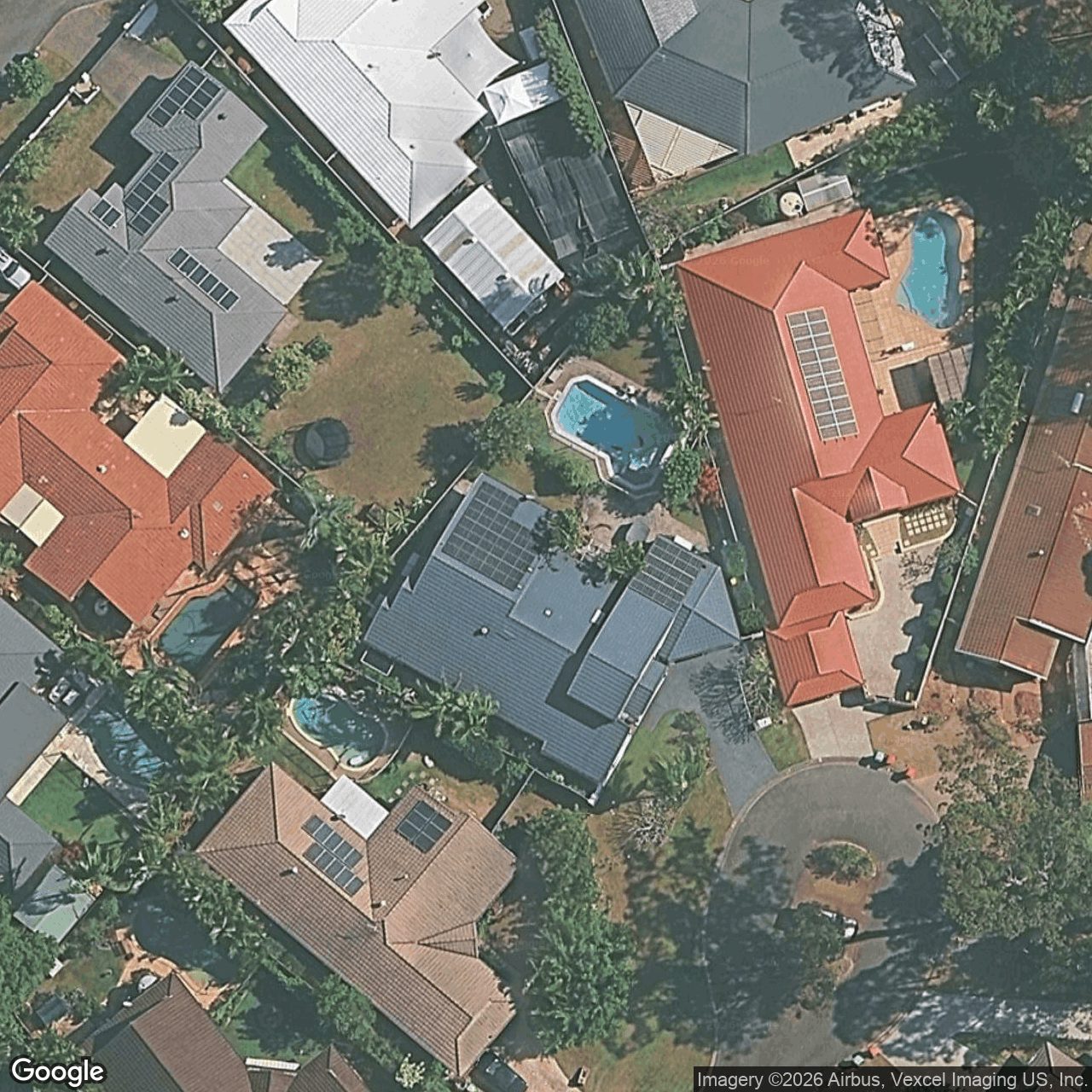 Aerial view of 18 Ringwood Court, Robina QLD 4226