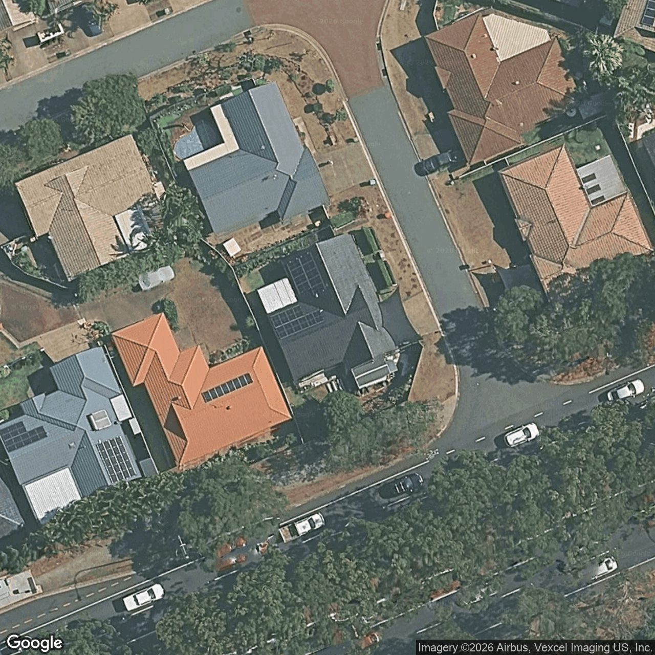 Aerial view of 37 Dandenong Terrace, Robina QLD 4226