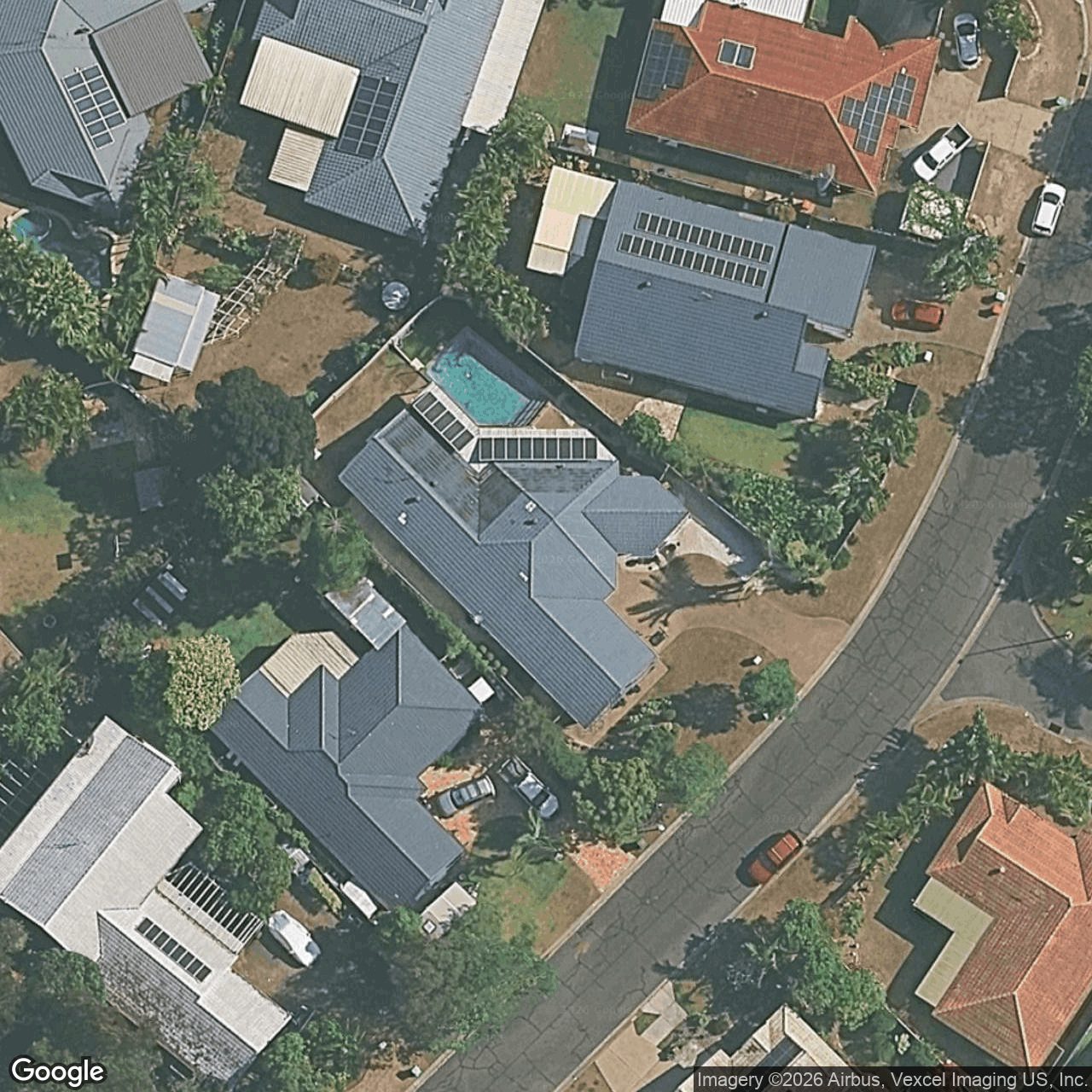 Aerial view of 5 Essendon Place, Robina QLD 4226
