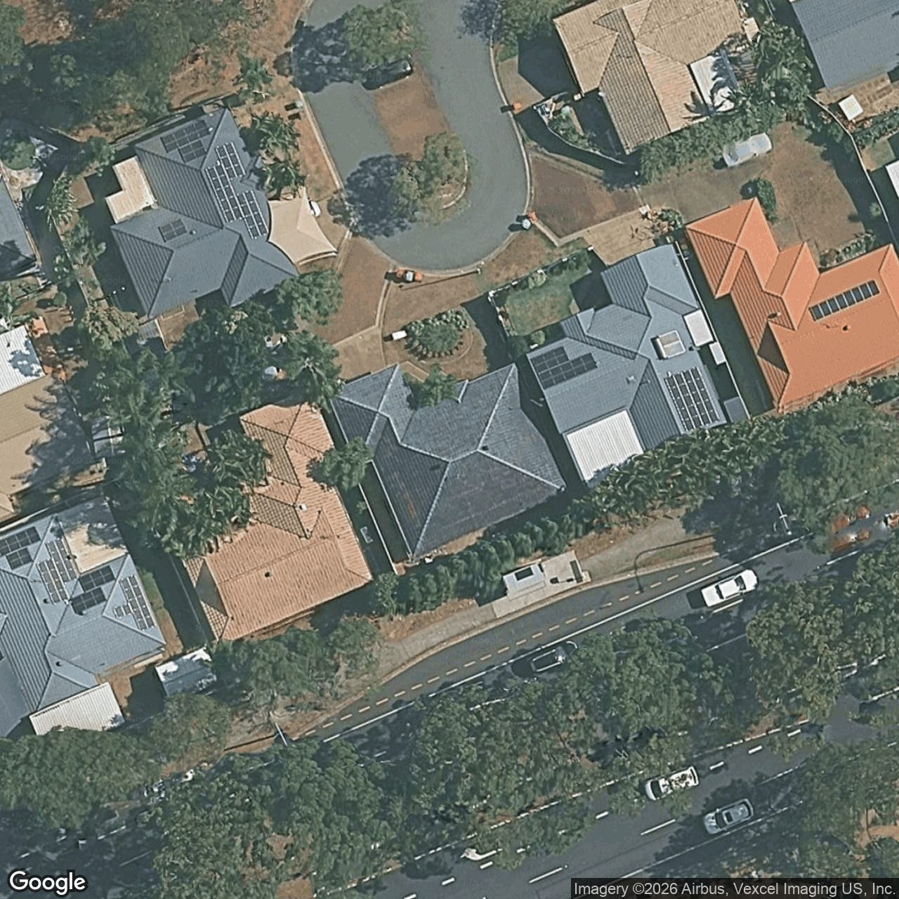 Aerial view of 10 Kallista Close, Robina QLD 4226