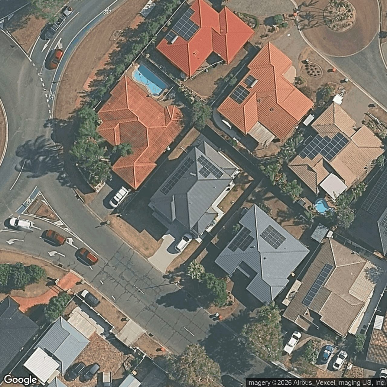 Aerial view of 4 Yarraville Street, Robina QLD 4226