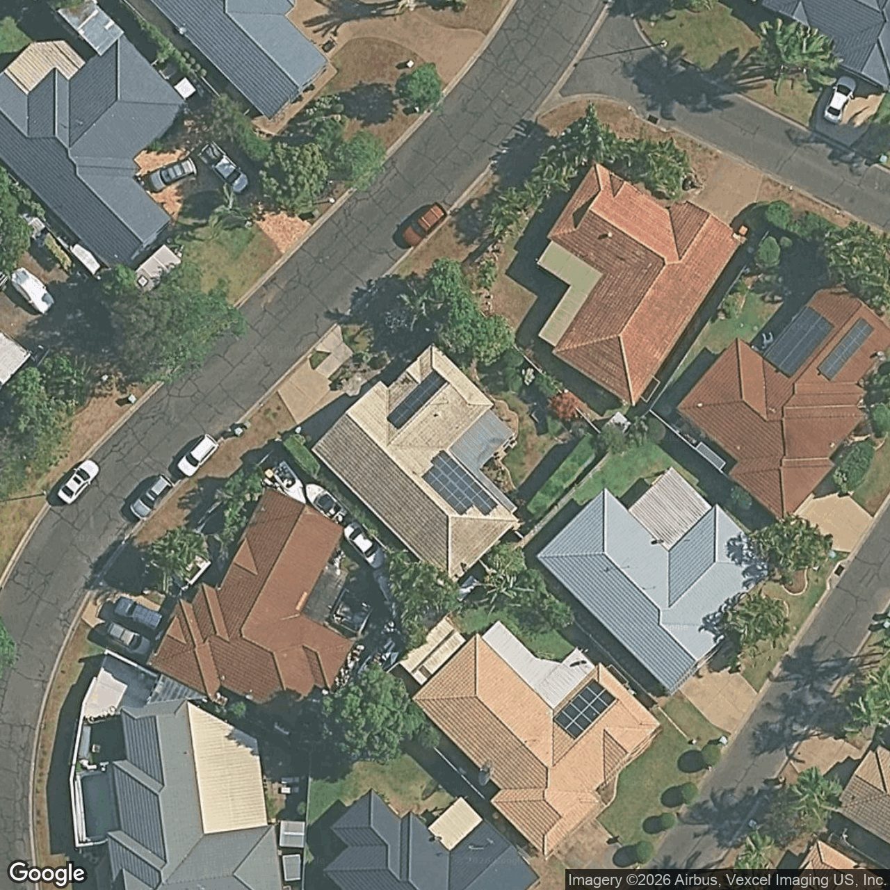 Aerial view of 8 Essendon Place, Robina QLD 4226