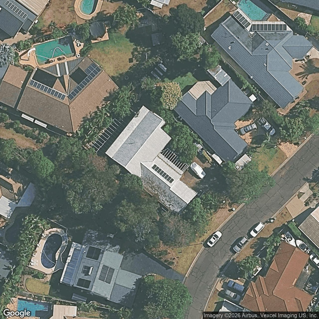 Aerial view of 9 Essendon Place, Robina QLD 4226