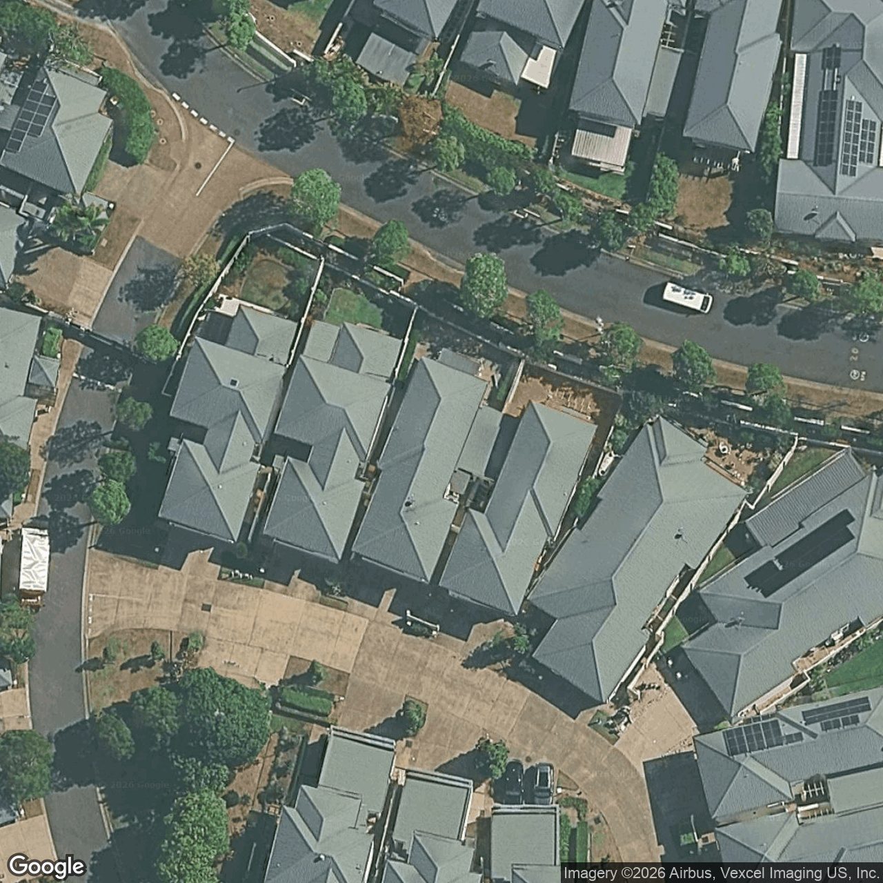 Aerial view of 201 Easthill Drive