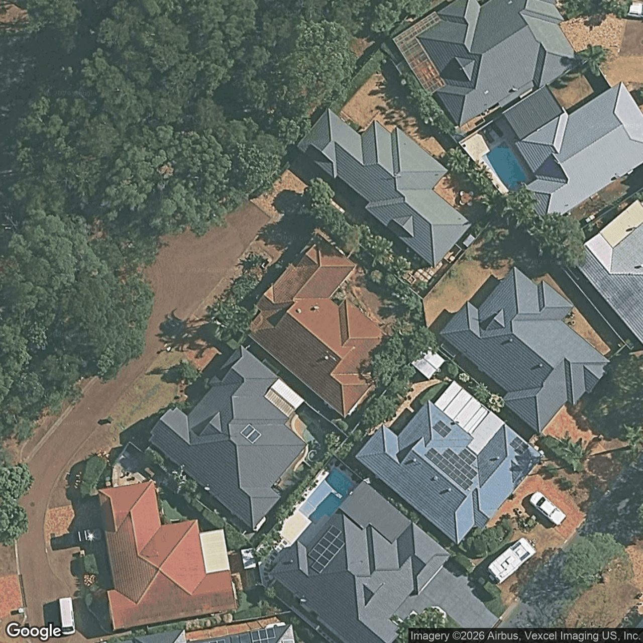 Aerial view of 7 Chelsea Place, Robina QLD 4226