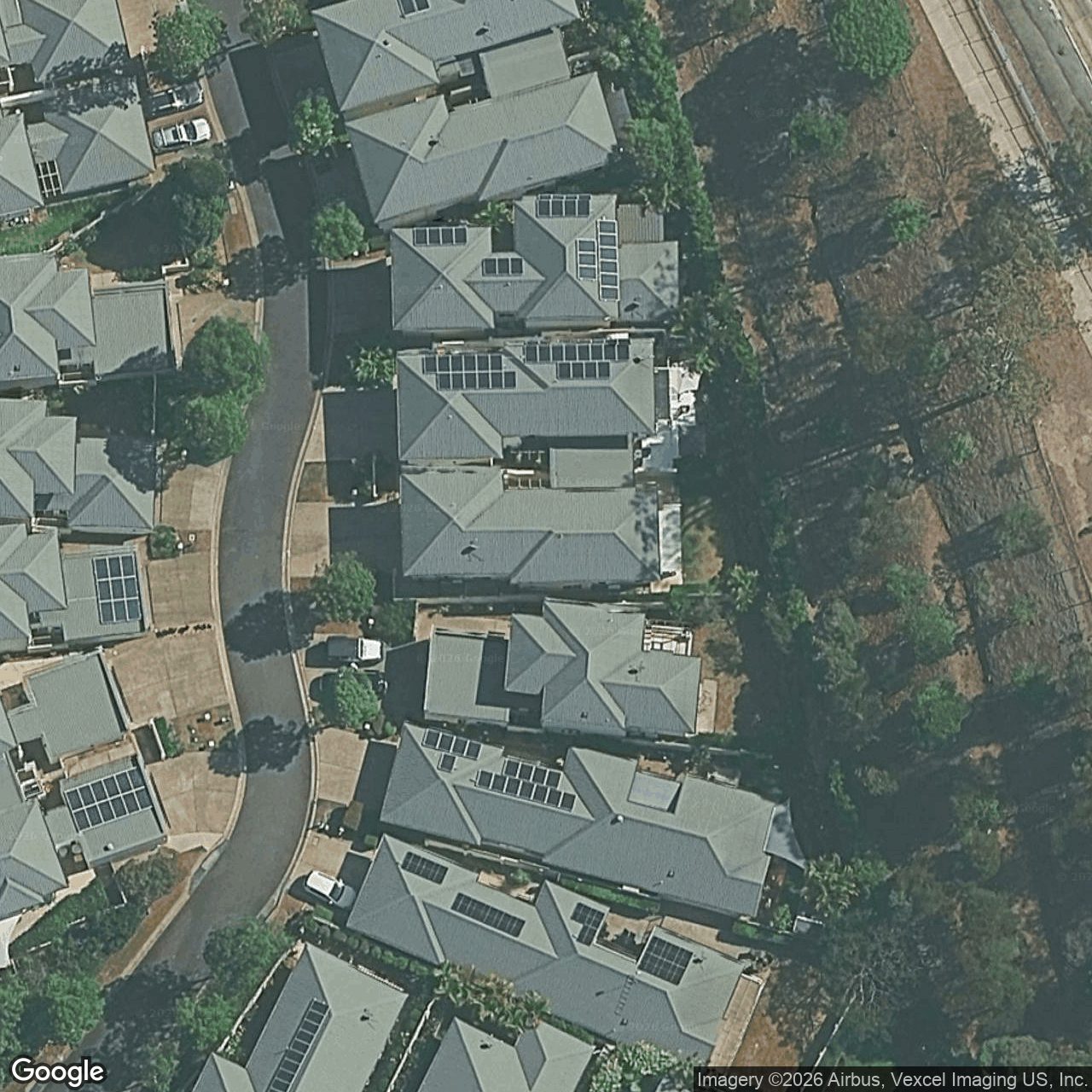 Aerial view of 123 Easthill Drive, Robina QLD 4226