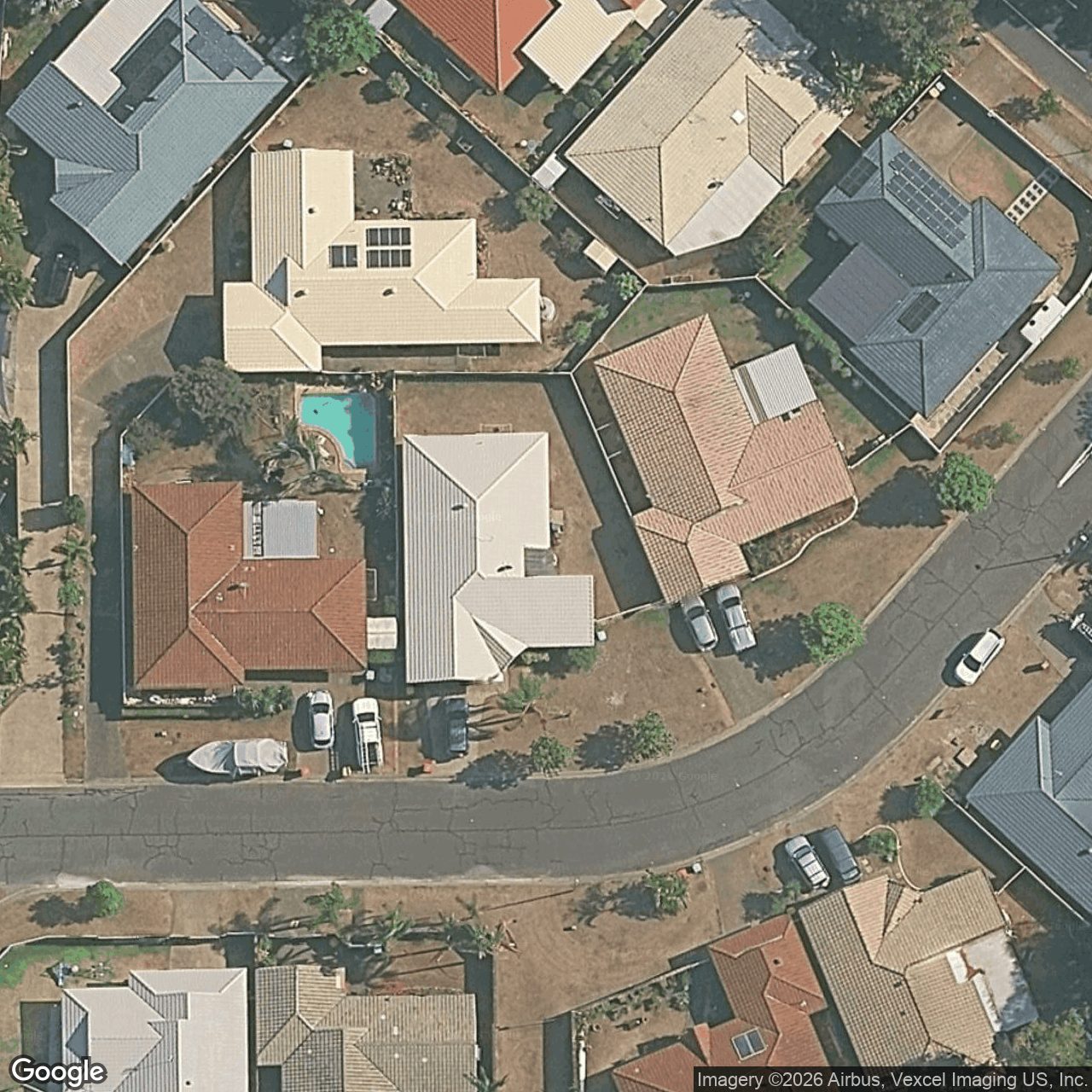 Aerial view of 5 Ripponlea Street, Robina QLD 4226