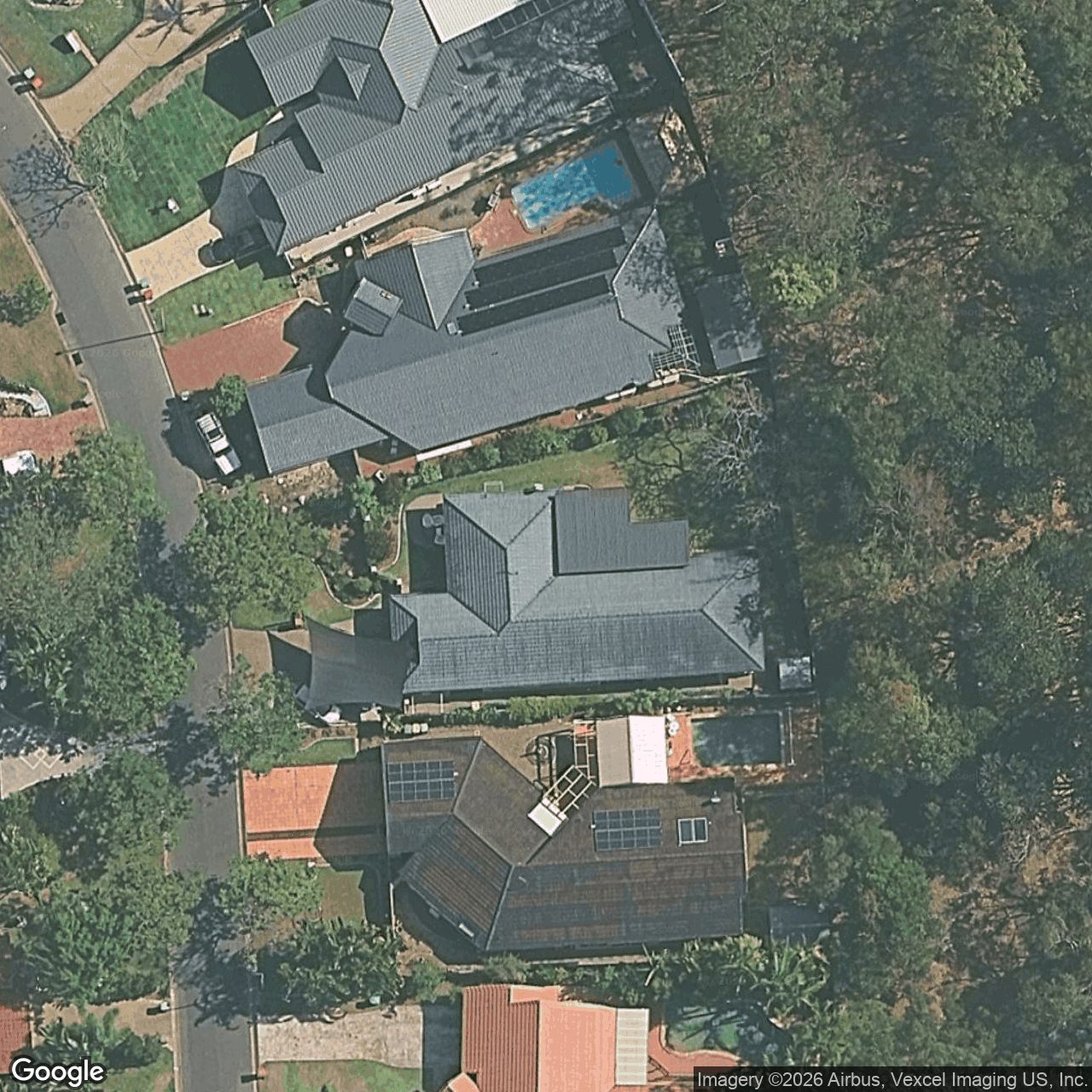 Aerial view of 22 Brighton Crescent, Robina QLD 4226