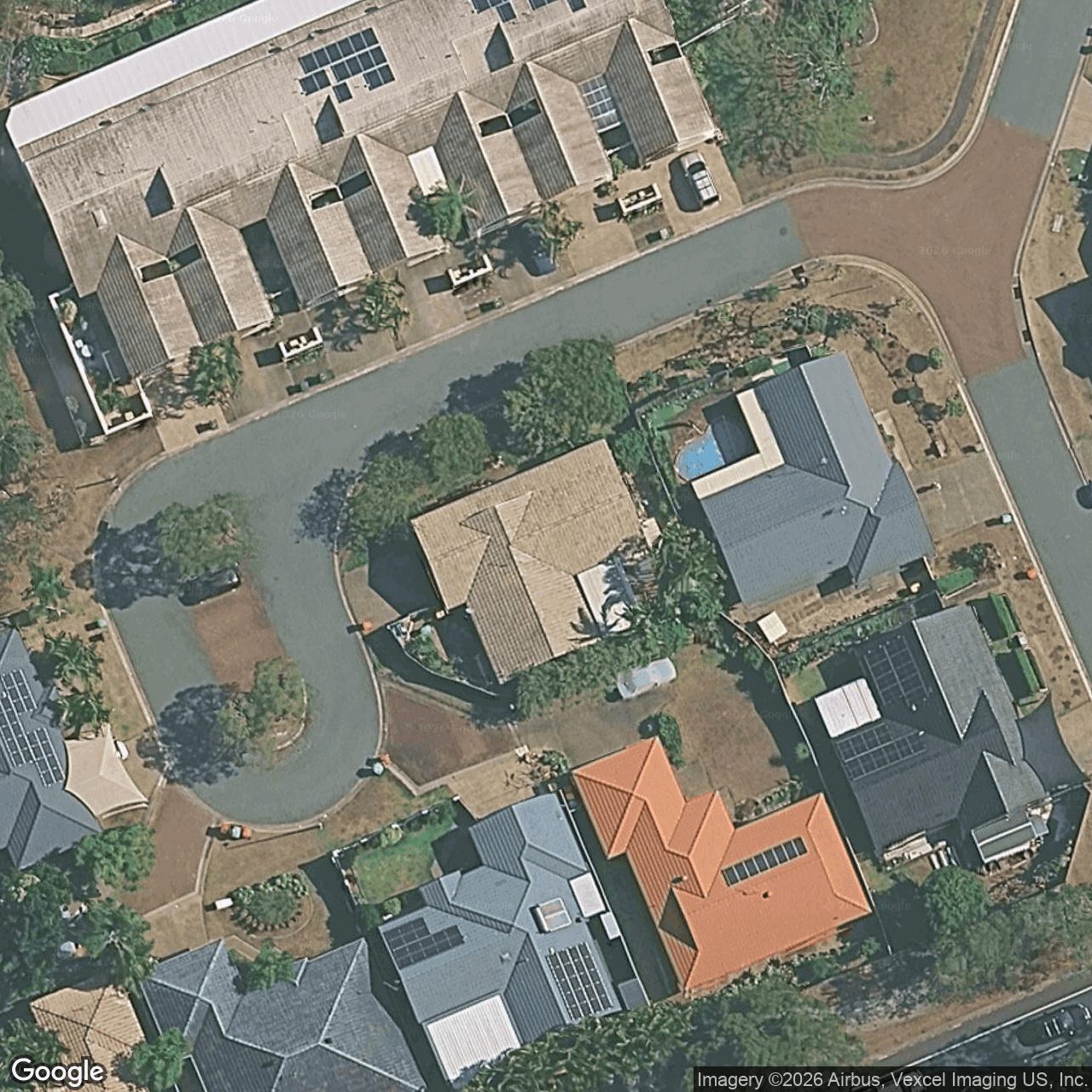 Aerial view of 4 Kallista Close, Robina QLD 4226