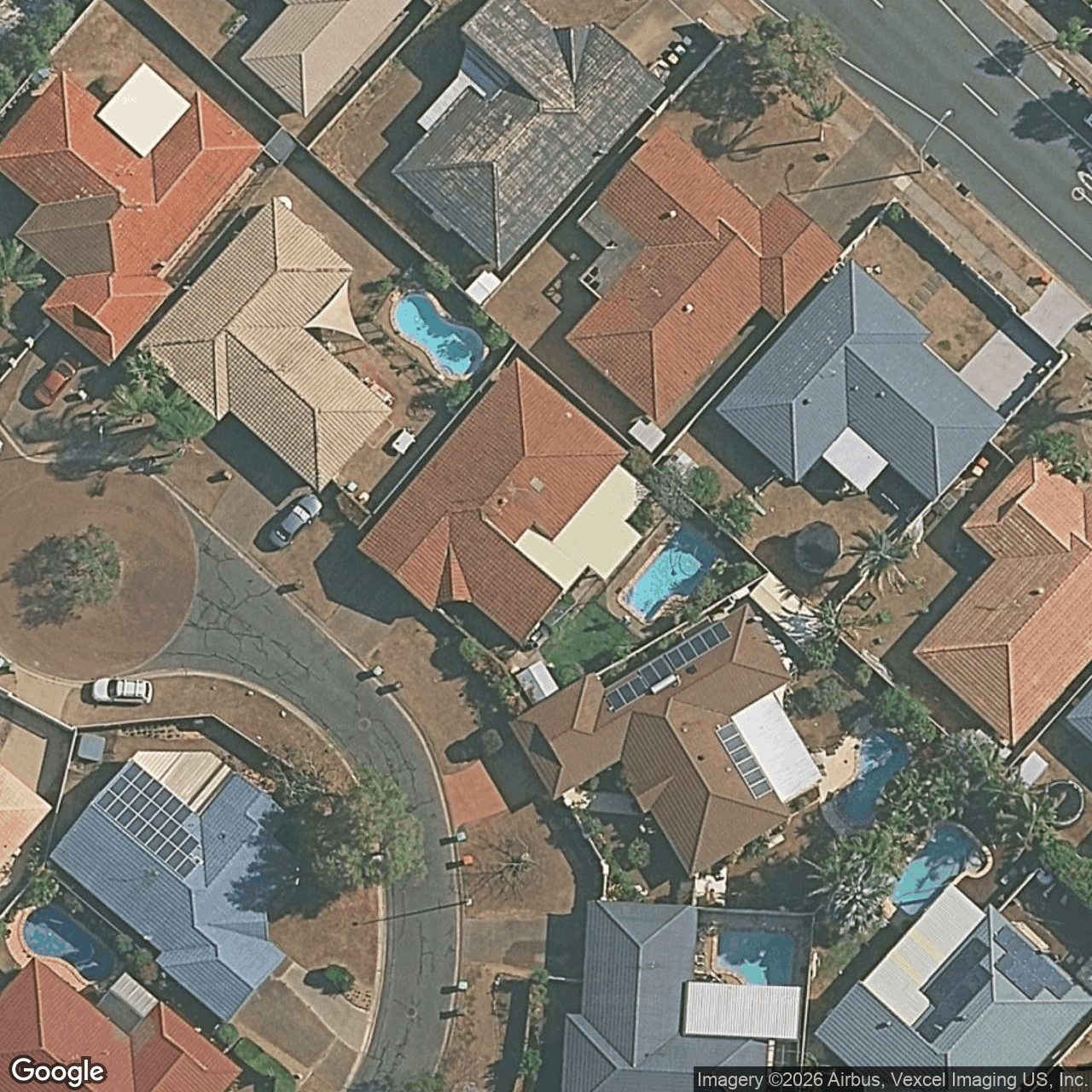 Aerial view of 6 Heidelberg Circuit, Robina QLD 4226