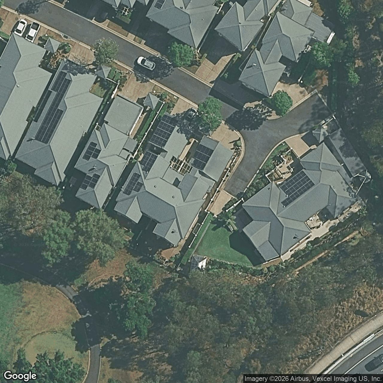 Aerial view of 133 Easthill Drive, Robina QLD 4226