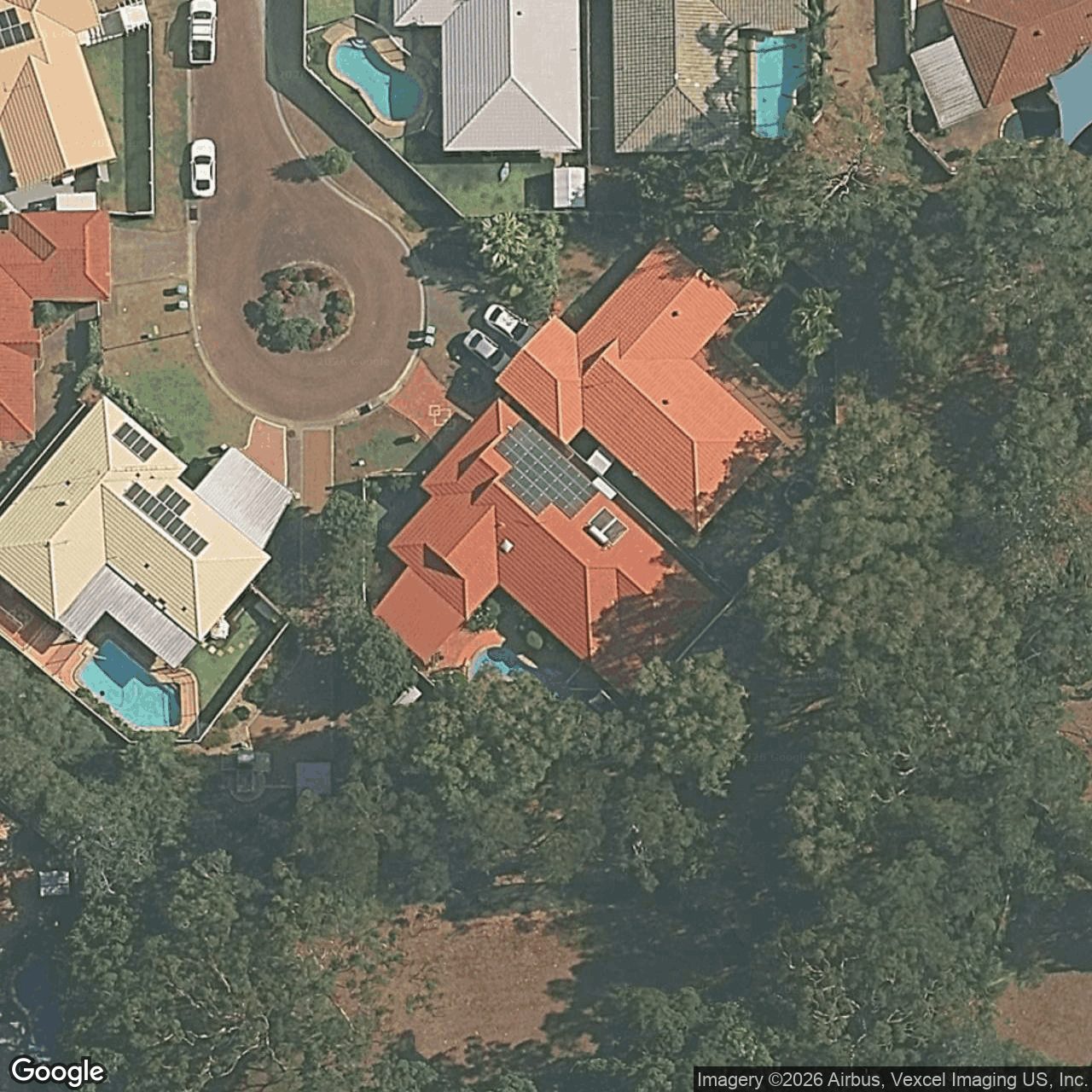 Aerial view of 6 Chadstone Place, Robina QLD 4226