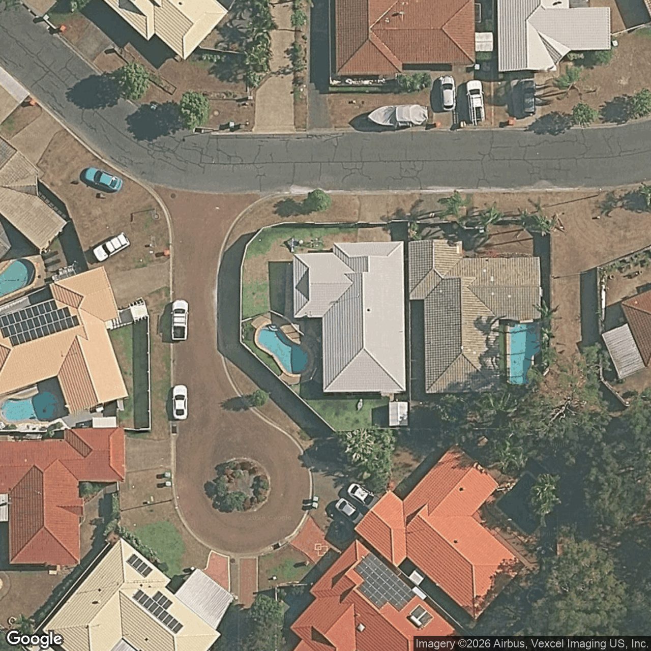 Aerial view of 2 Chadstone Place, Robina QLD 4226