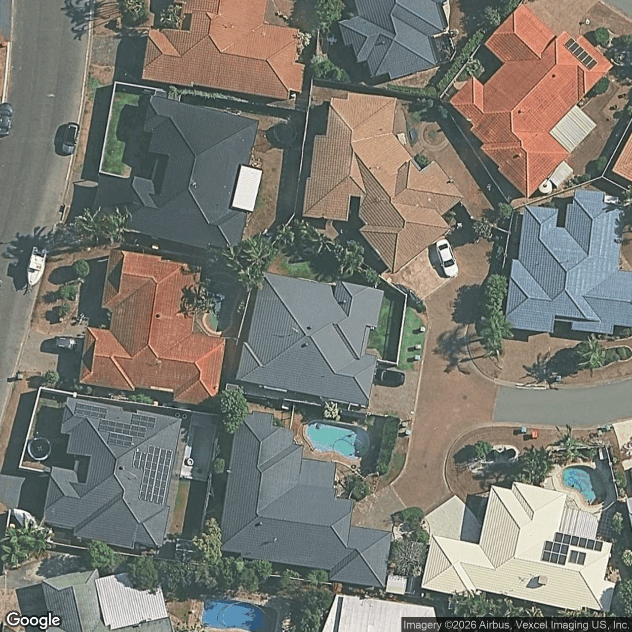 Aerial view of 26 Ashwood Court, Robina QLD 4226