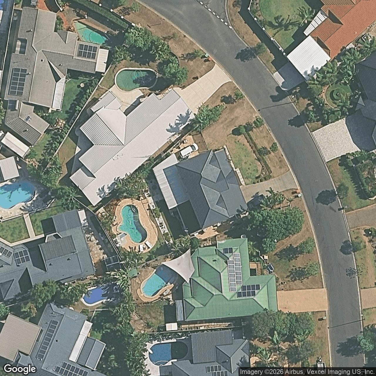 Aerial view of 63 Camberwell Circuit, Robina QLD 4226