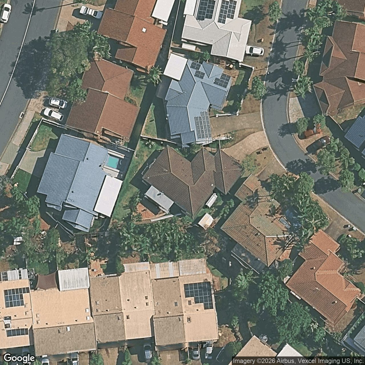 Aerial view of 28 Bothwell Street, Robina QLD 4226