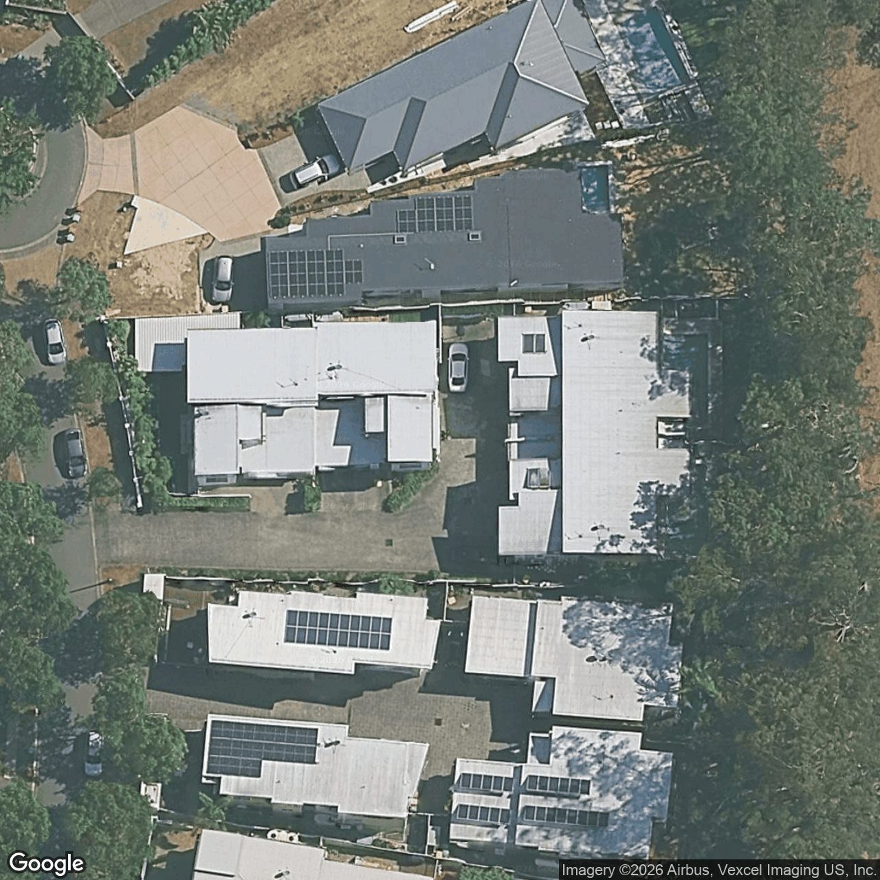 Aerial view of 25 Andromeda Parade, Robina QLD 4226