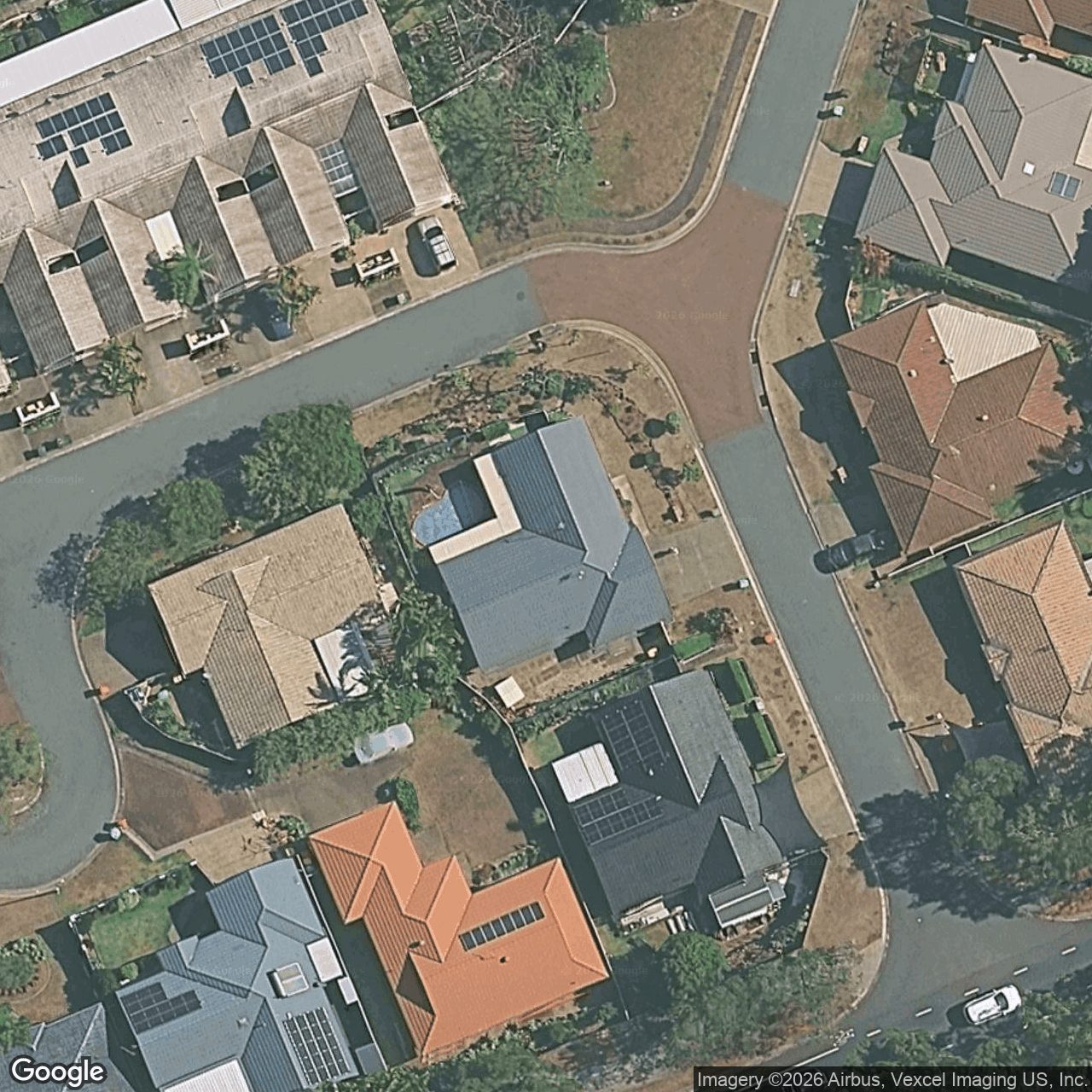 Aerial view of 35 Dandenong Terrace, Robina QLD 4226