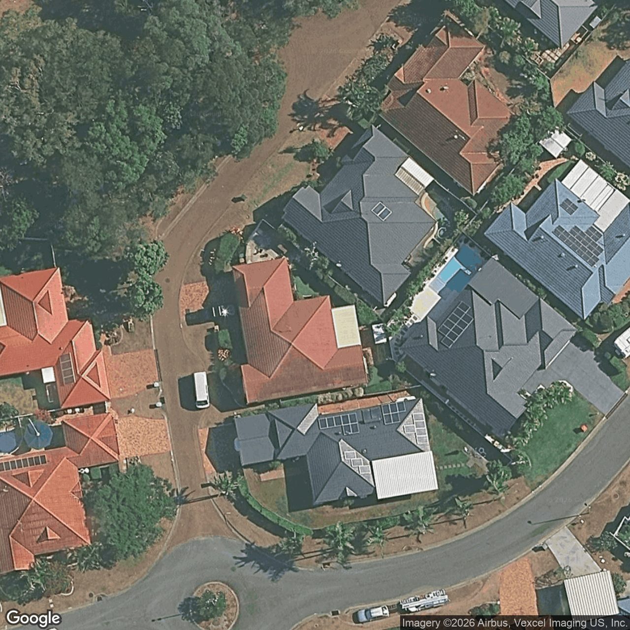 Aerial view of 3 Chelsea Place, Robina QLD 4226