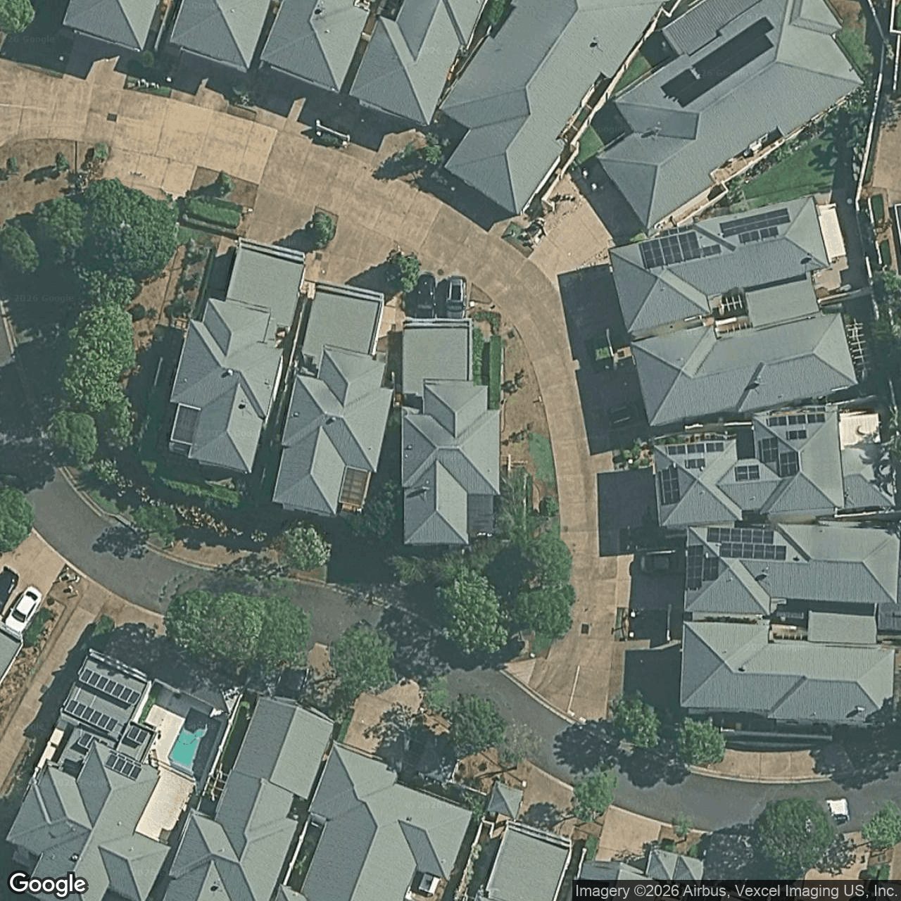 Aerial view of 210 Easthill Drive, Robina QLD 4226