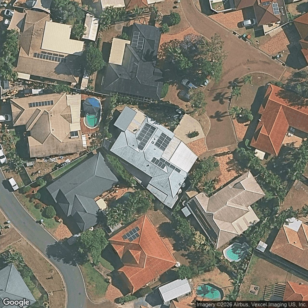 Aerial view of 5 Rosanna Place, Robina QLD 4226