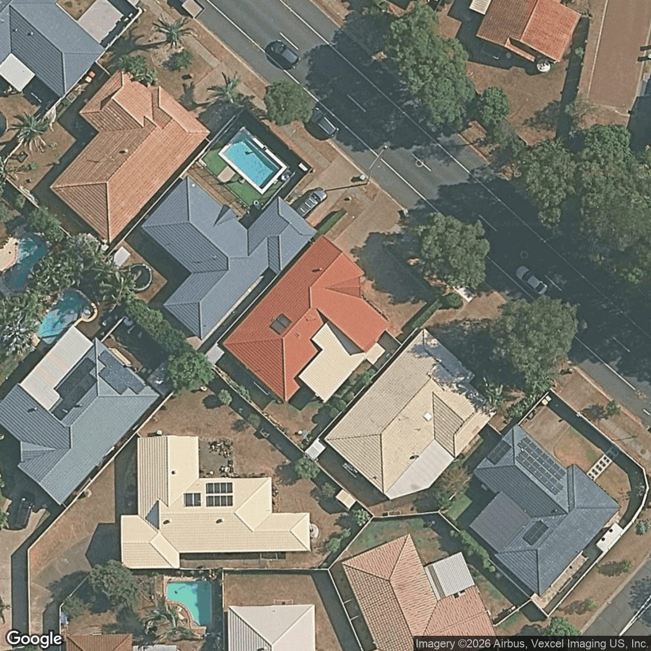 Aerial view of 13 Ron Penhaligon Way, Robina QLD 4226
