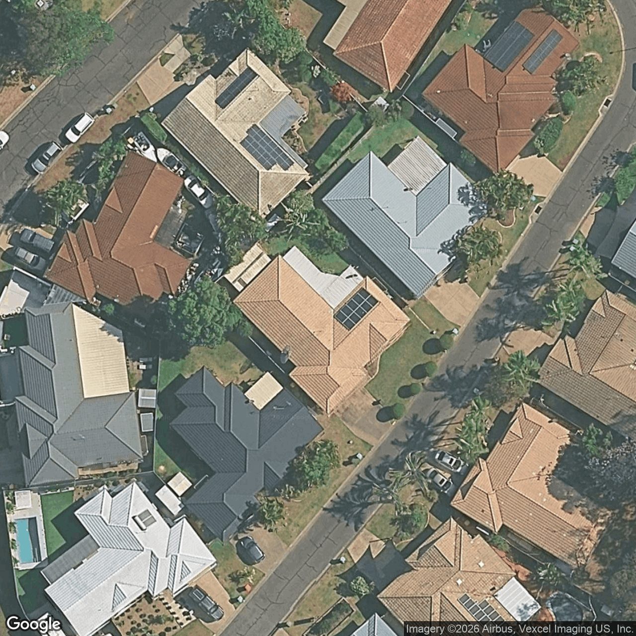 Aerial view of 7 Parkdale Court, Robina QLD 4226