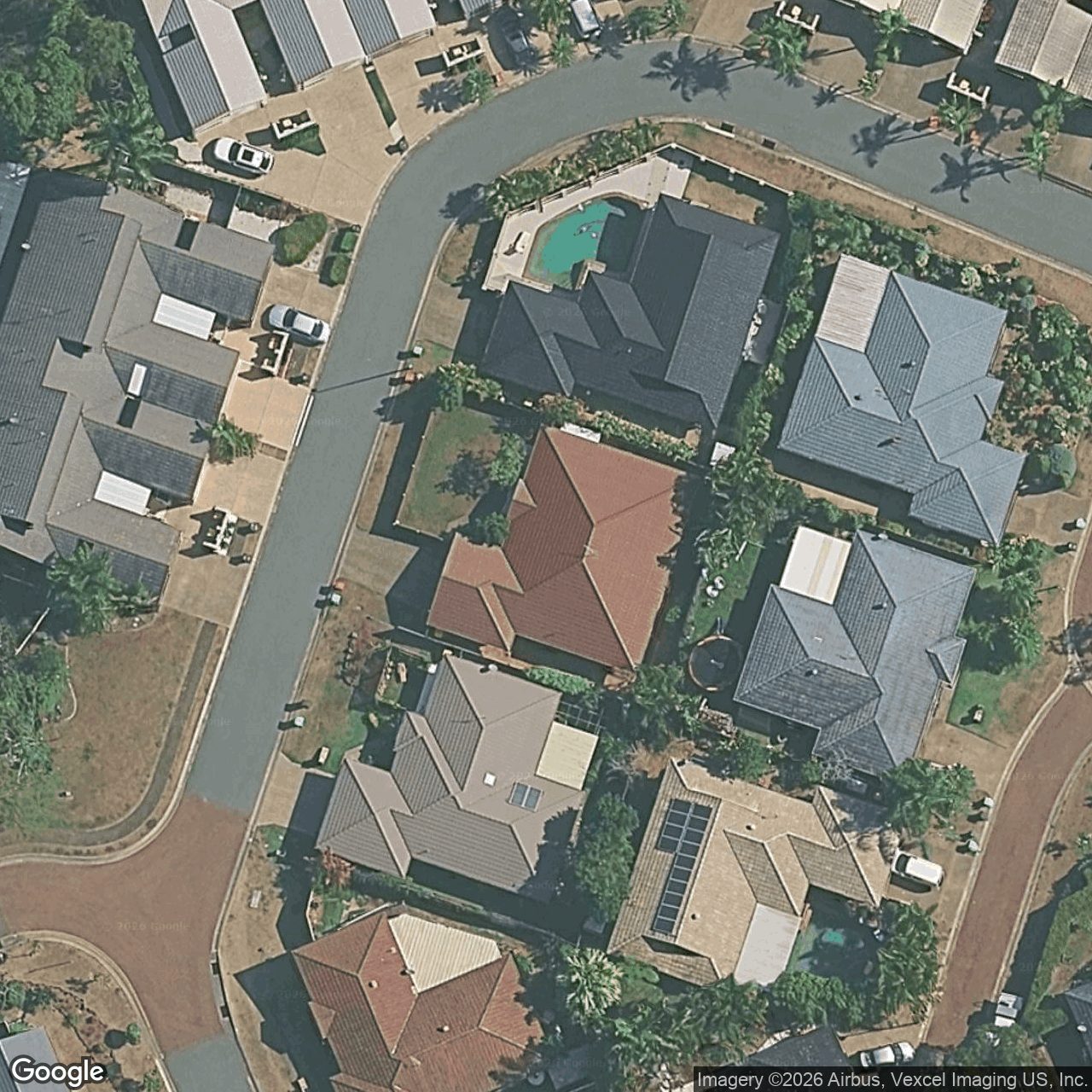Aerial view of 20 Dandenong Terrace, Robina QLD 4226