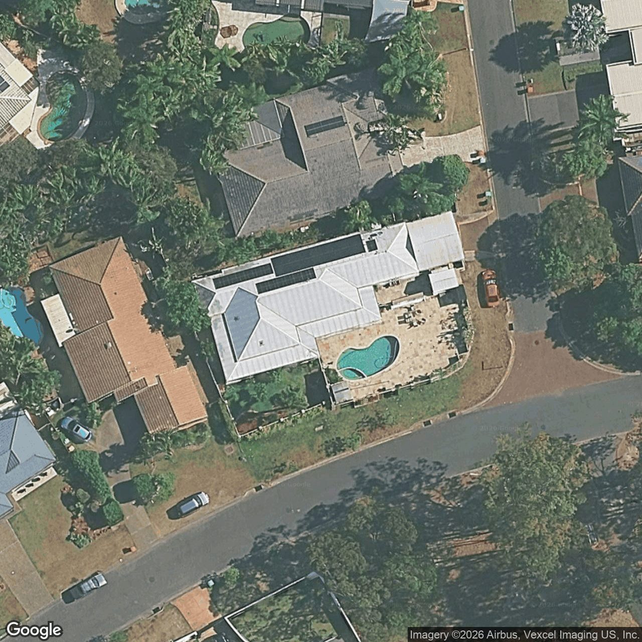 Aerial view of 2 Ringwood Court, Robina QLD 4226