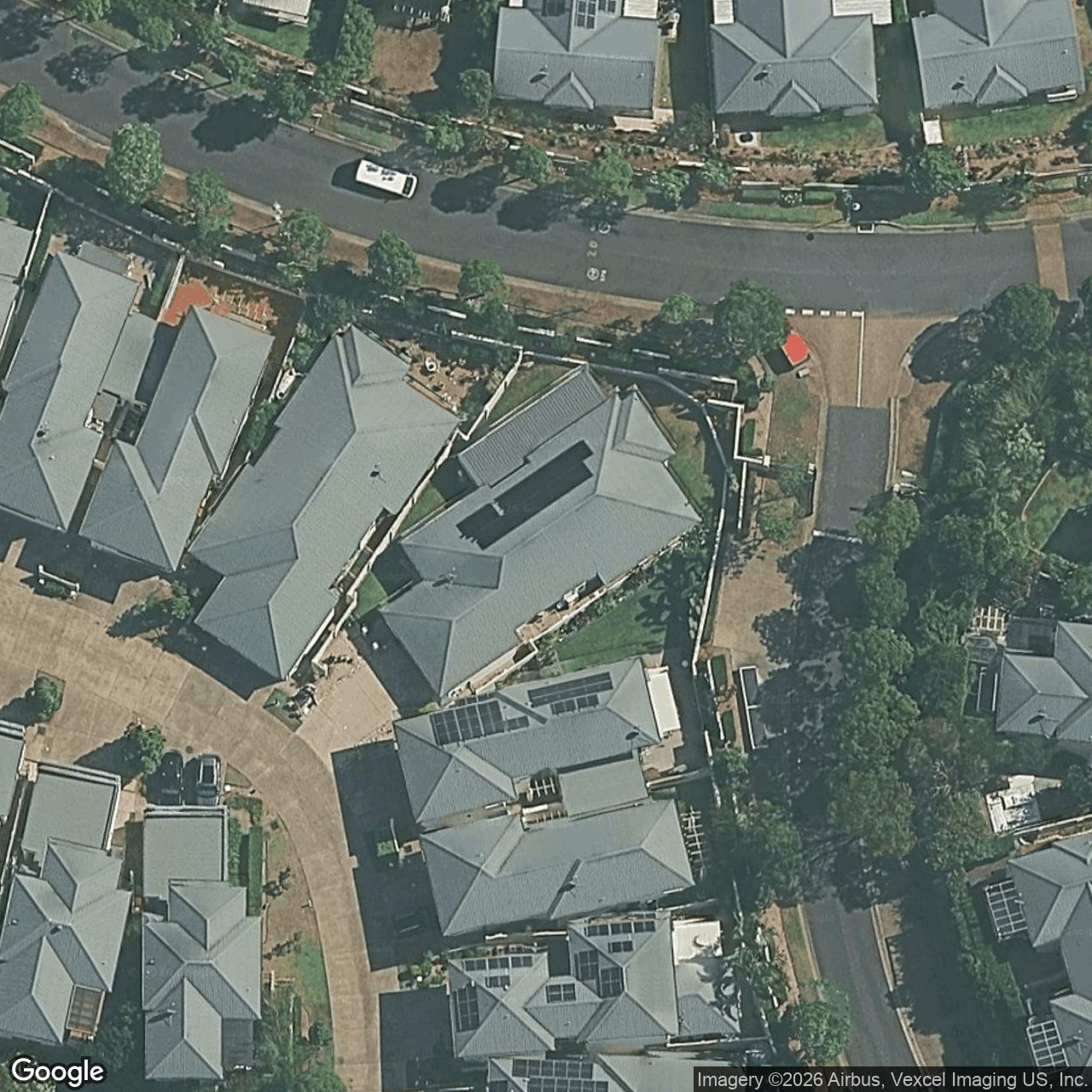Aerial view of 204 Easthill Drive, Robina QLD 4226