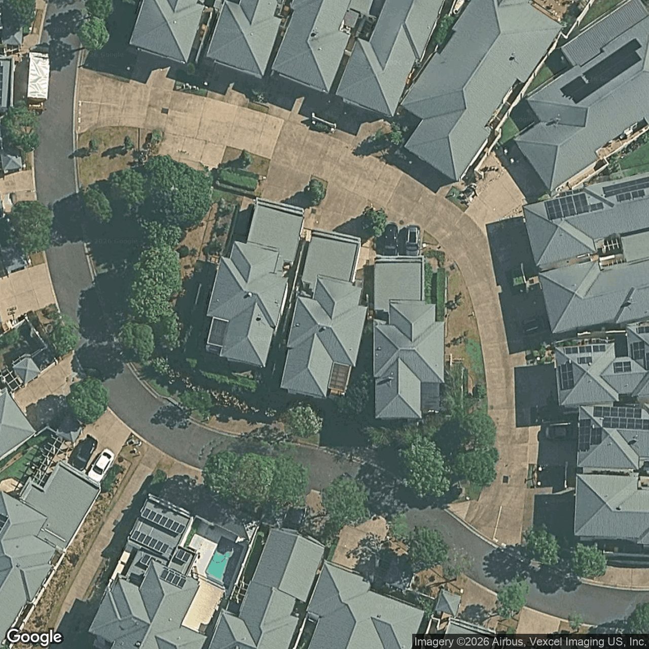 Aerial view of 211 Easthill Drive, Robina QLD 4226