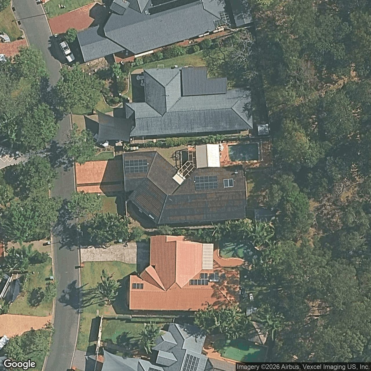 Aerial view of 24 Brighton Crescent, Robina QLD 4226