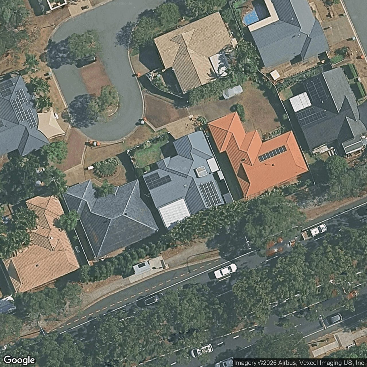 Aerial view of 8 Kallista Close, Robina QLD 4226