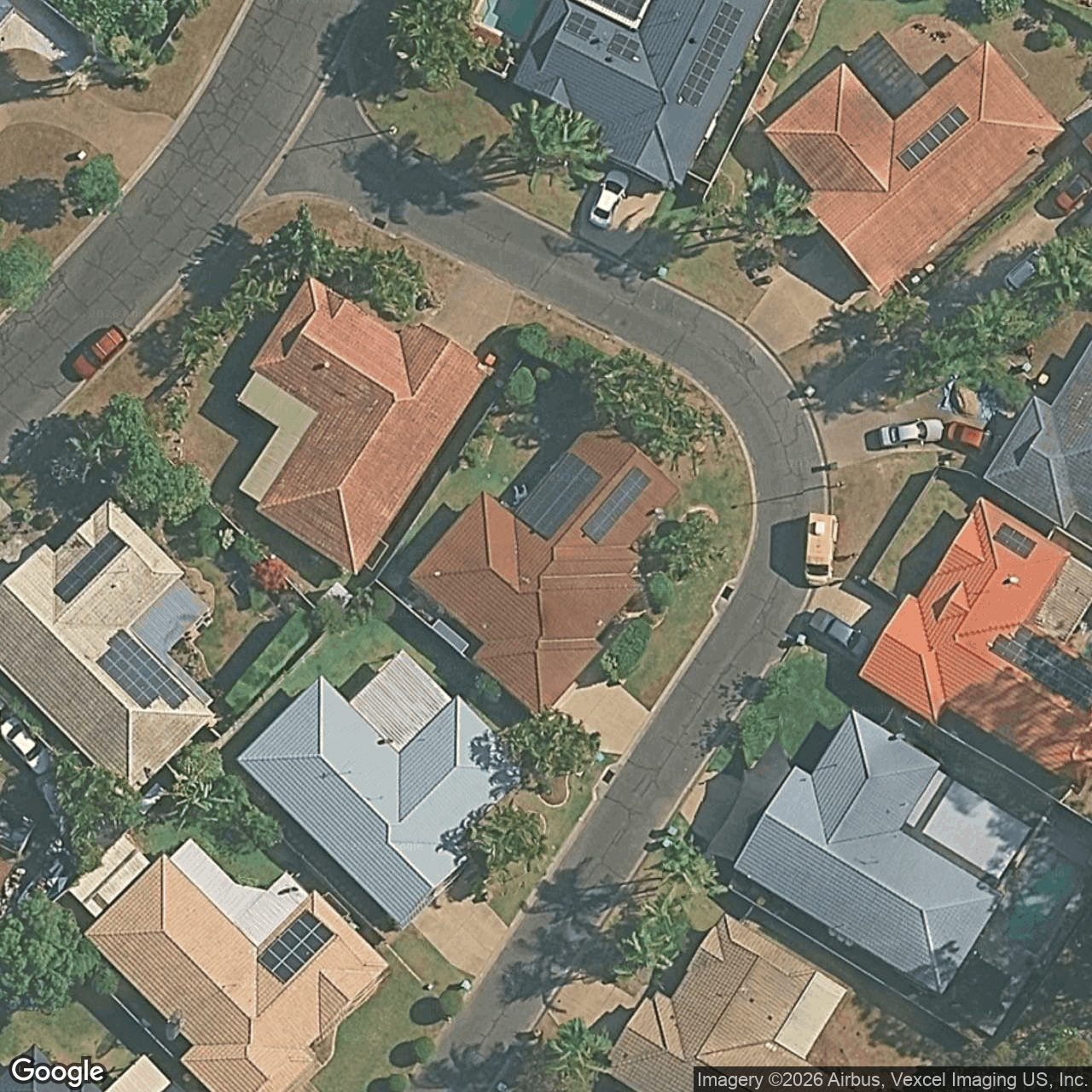 Aerial view of 3 Parkdale Court, Robina QLD 4226