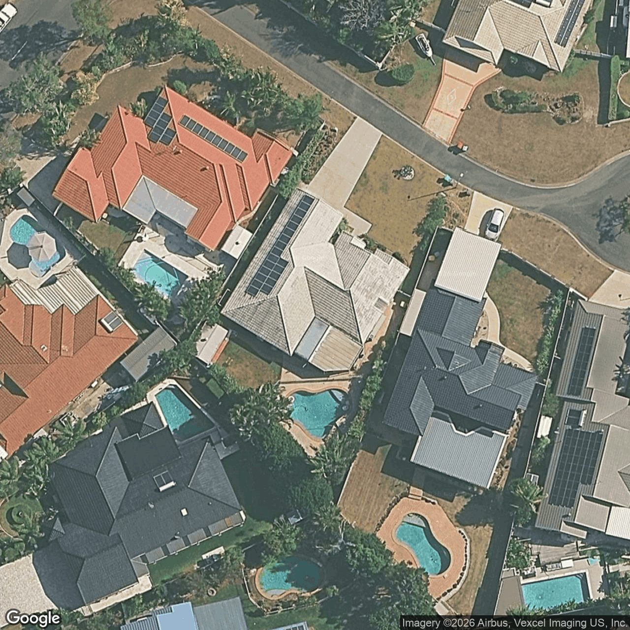 Aerial view of 3 Altona Close, Robina QLD 4226