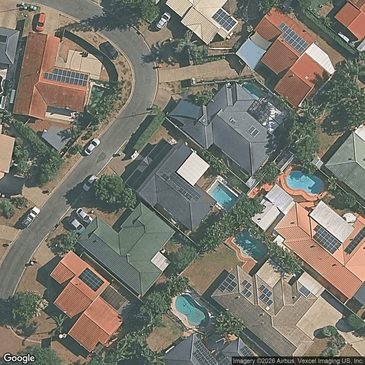 Aerial view of 26 Frankston Court, Robina QLD 4226