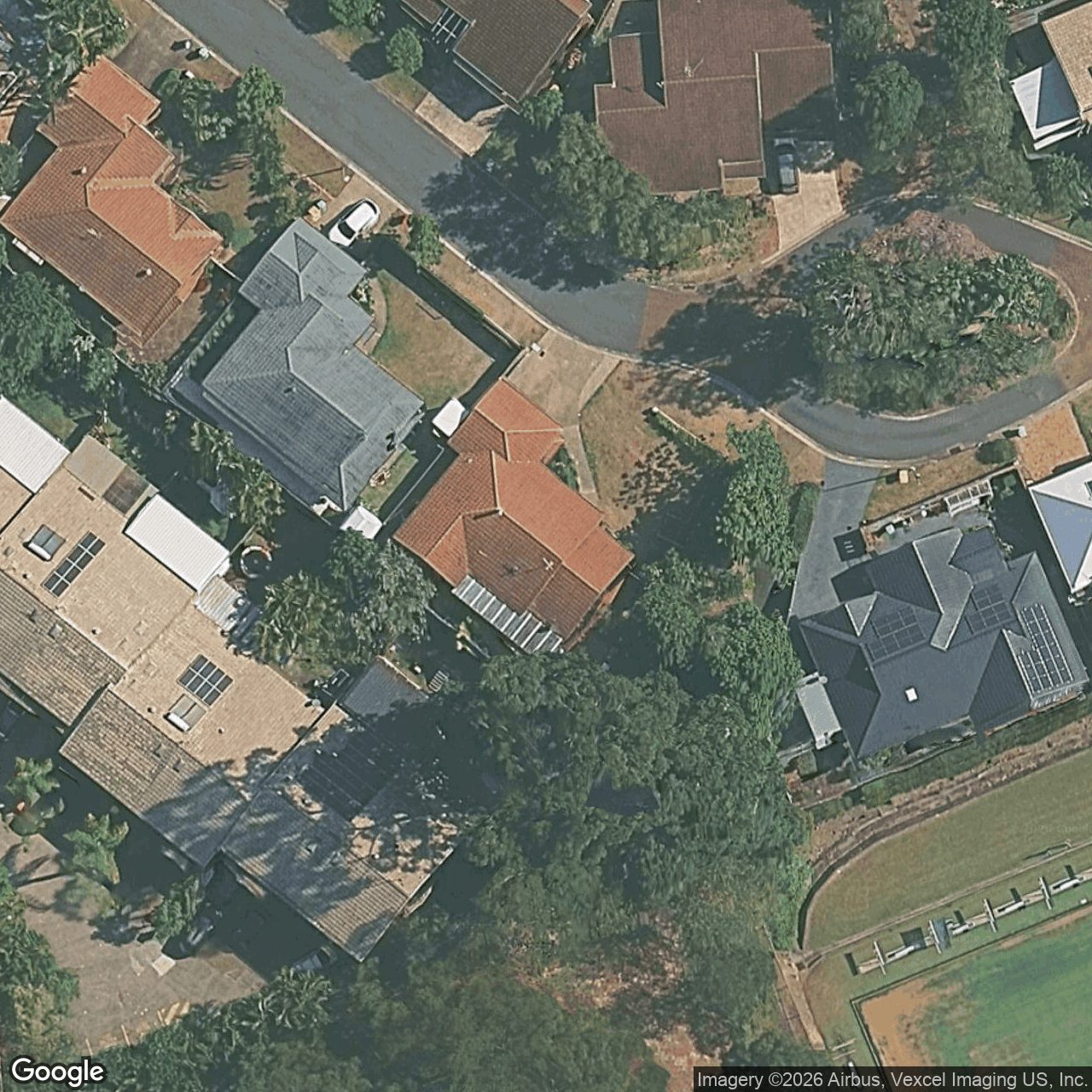Aerial view of 20 Bothwell Street, Robina QLD 4226