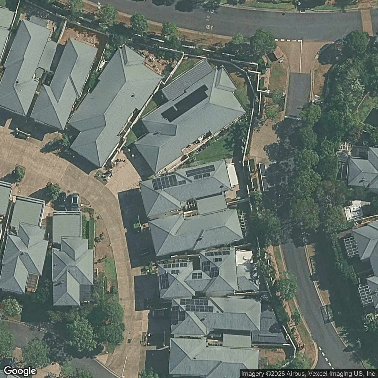 Aerial view of 205 Easthill Drive, Robina QLD 4226