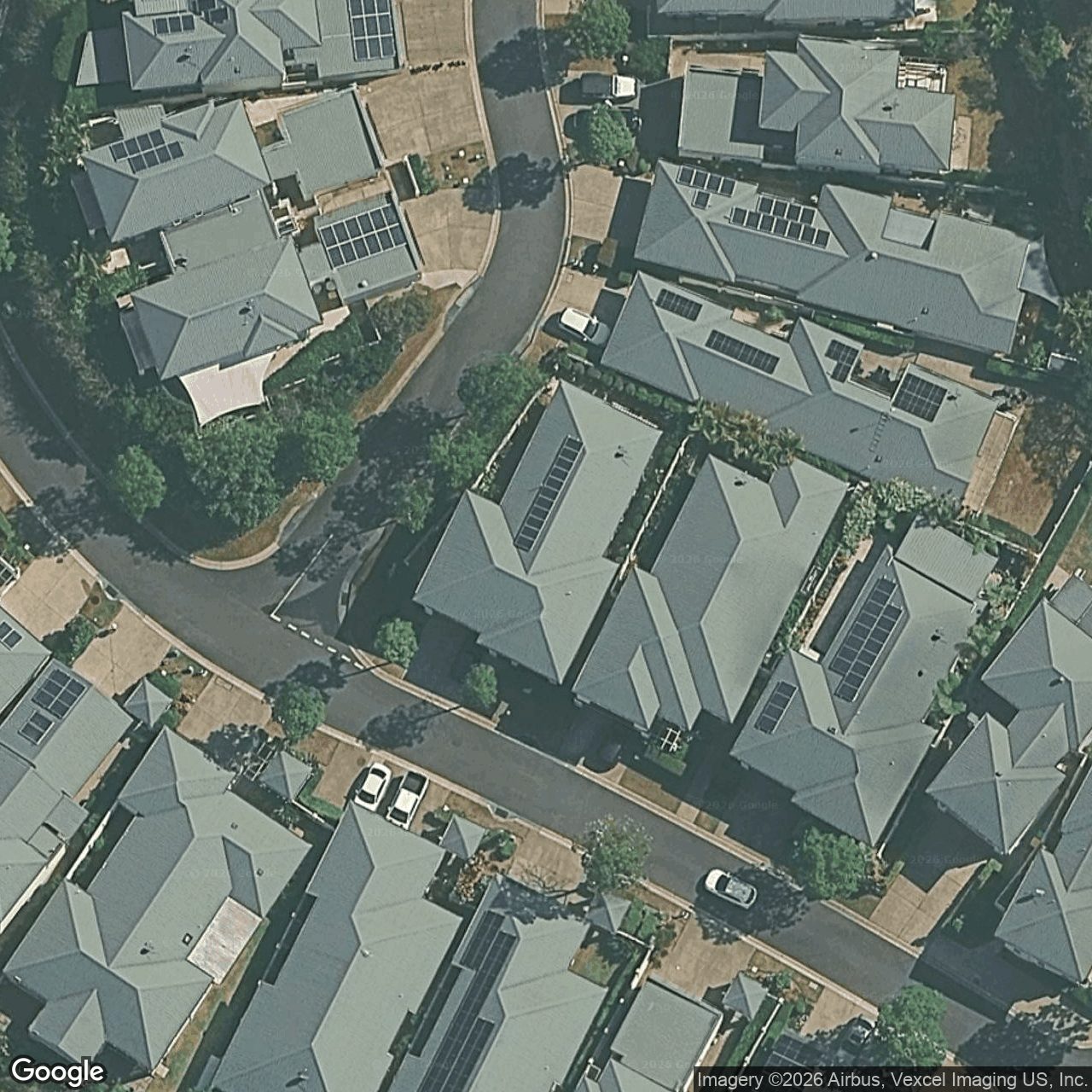 Aerial view of 127 Easthill Drive, Robina QLD 4226