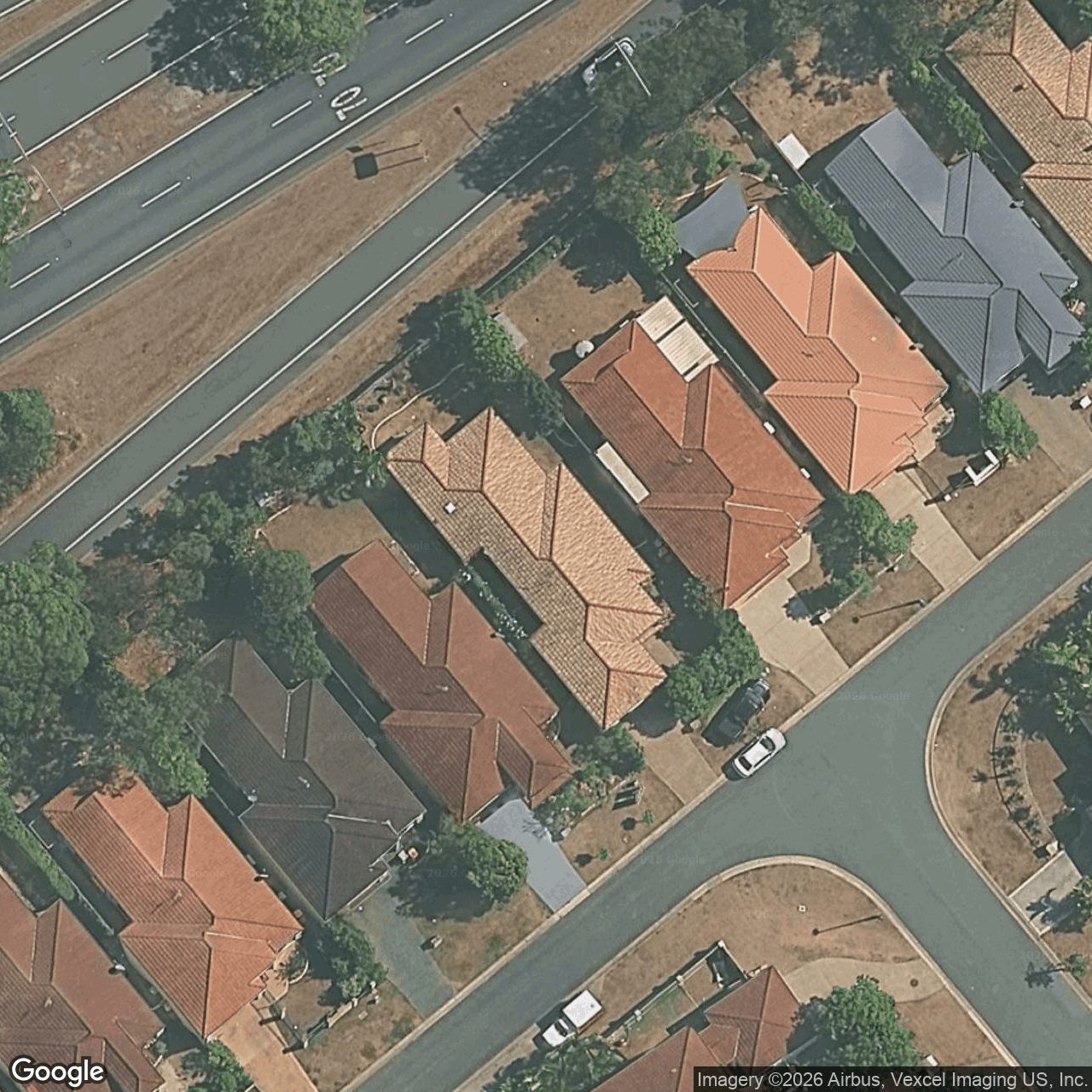 Aerial view of 56 Prospect Court, Robina QLD 4226