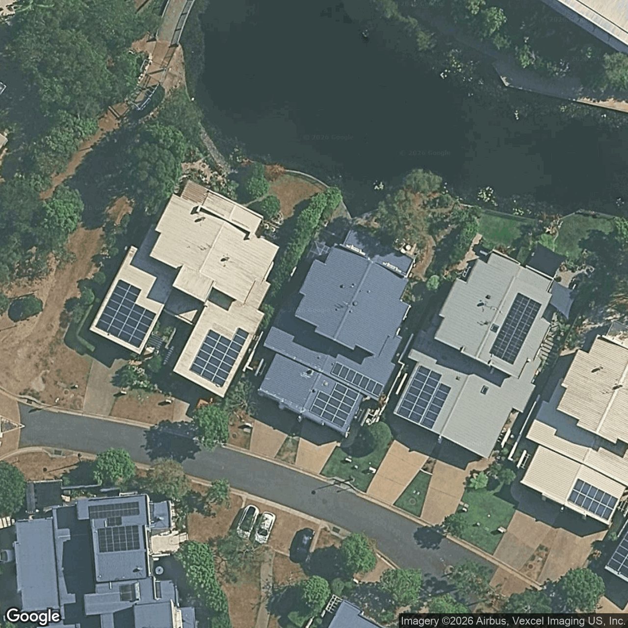 Aerial view of 10 Riverwalk Avenue, Robina QLD 4226