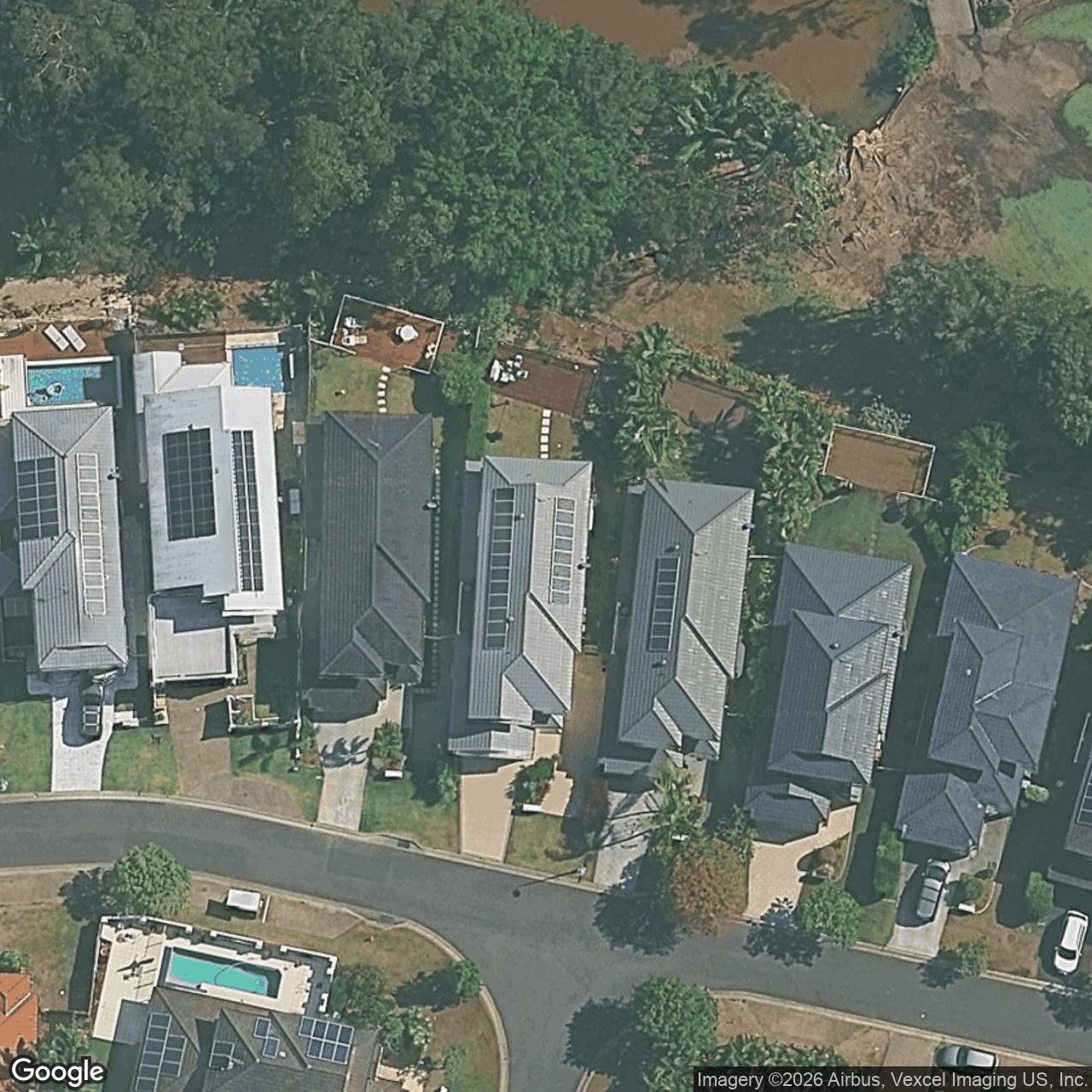 Aerial view of 13 Royal Links Drive, Robina QLD 4226