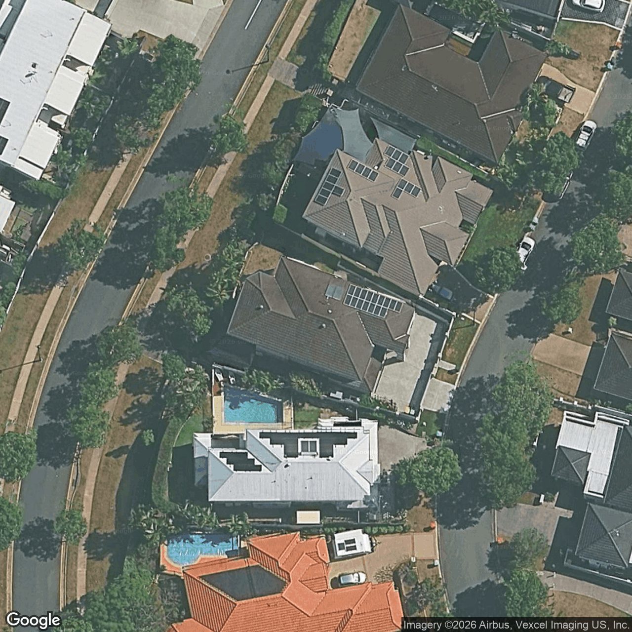 Aerial view of 12 Sagitta Place, Robina QLD 4226
