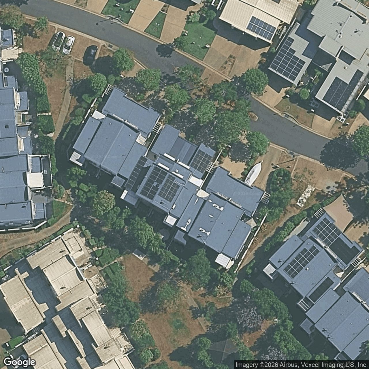 Aerial view of 11 Riverwalk Avenue, Robina QLD 4226